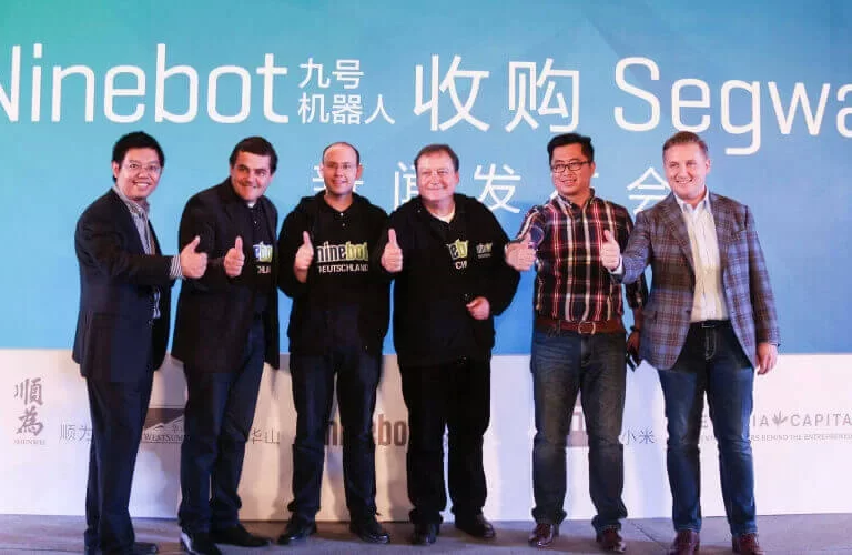 2015 COMBINACIÓN ESTRATÉGICA DE SEGWAY Y NINEBOT